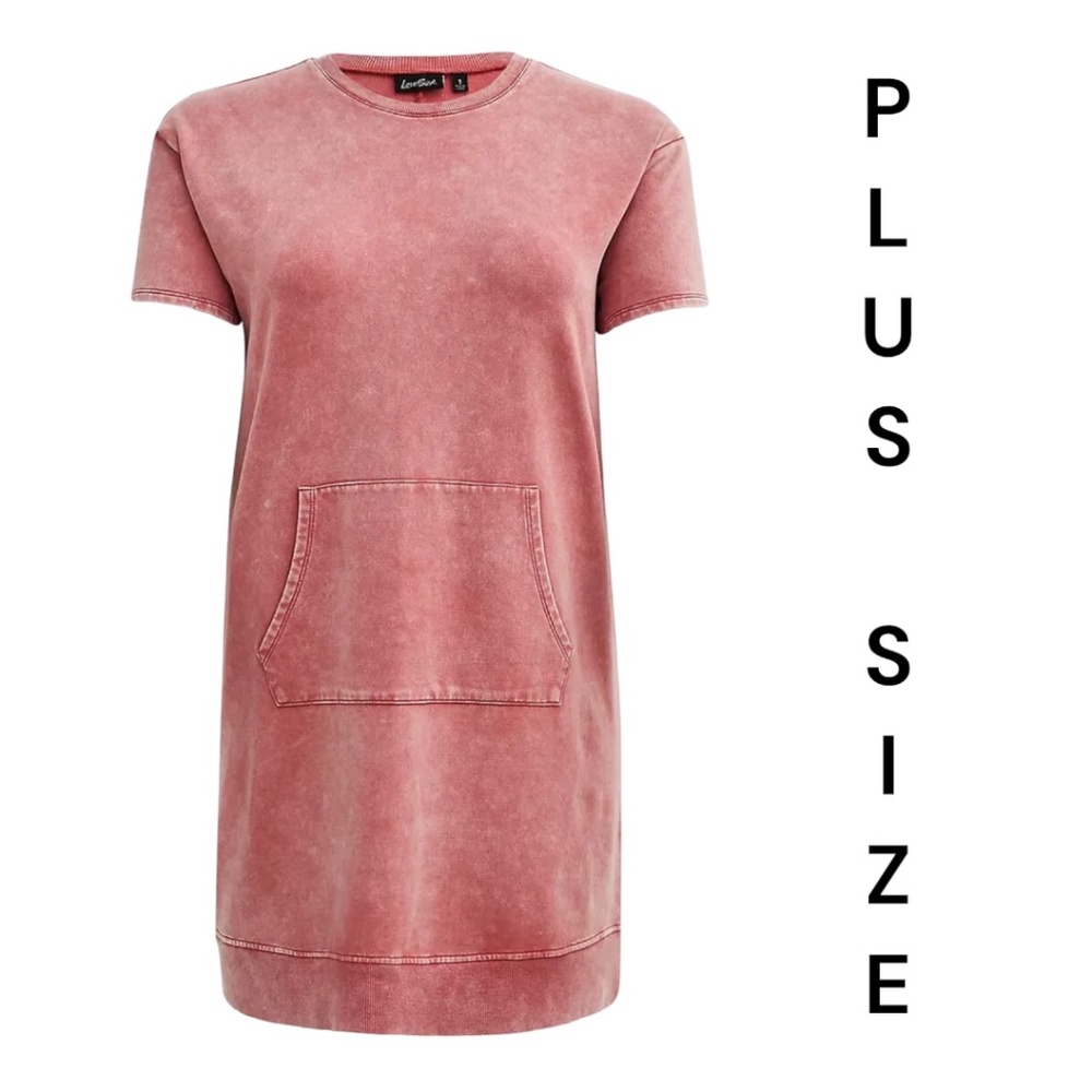 TORRID Tie Dye Dress ~ 1X ~ NWOT ~ Fleece ~ Lovesick